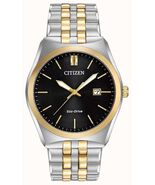 Citizen Corso Mens Two Tone Stainless Steel Bracelet Watch Bm7334-58e - $4,805.24 MXN