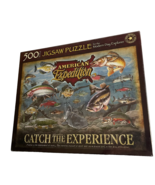 American Expedition Jigsaw Puzzle Catch the Experience 500 pc Fish NEW S... - £14.94 GBP