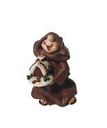 Holiday Friar Folk Figurine Maureen Monk Christmas Gift 1999 Gingerbread... - £30.99 GBP