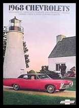 1968 Chevrolet Brochure- Chevelle SS Camaro 396! - £11.49 GBP