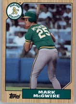 2019 Topps Iconic Card Reprints ICR-38 Mark McGwire  Oakland Athletics - £1.17 GBP