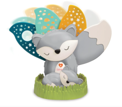 Infantino 3 in 1 Musical Soother &amp; Night Light Projector Grey Fox Lullabies - £44.20 GBP