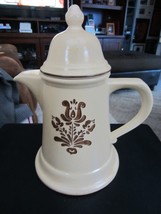 Vintage Pfaltzgraff Village USA Stoneware Coffee Tea Pot - £21.04 GBP