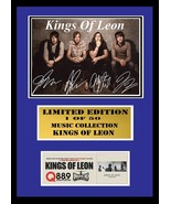 KINGS OF LEON   SIGNED FRAMED 1 - £16.11 GBP