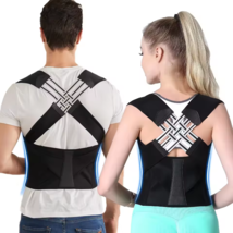 Adjustable Back Brace Posture Corrector for All-Day Shoulder Support - $17.99+