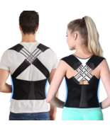 Adjustable Back Brace Posture Corrector for All-Day Shoulder Support - $17.99+