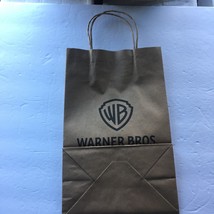 Used Official Warner Bros WB 12&#39;&#39; x 8&#39;&#39; x 4&#39;&#39; Reusuable Cardboard Bag - $8.96