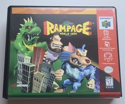 Rampage World Tour CASE ONLY Nintendo 64 N64 Box BEST Quality Available - £11.96 GBP