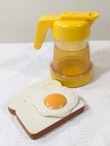 Vintage Fisher Price Syrup Pourer dispenser Play pretend Food bread frie... - $22.00