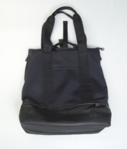 ATHLETA Caraa X Athleta Everyday Vinyasa Gym Travel Tote Bag Black Green - $47.45