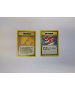 Pokemon Base Set Trainer Cards: Revive 89/102 &amp; Pokedex 87/102 Lot Uncommon - £3.93 GBP