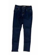Womens Levis 721 High Rise Skinny Jeans Dark Wash Stretch Denim Size 32 - $24.74
