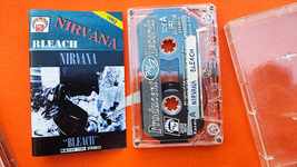 Nirvana Bleach Cassette Tape EU Release Kurt Cobain Grunge Seattle Nirvana Tape - £9.36 GBP