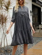 Jeans Vintage Zipper Dress - £32.30 GBP+