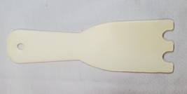 George Foreman Grill  Scraper Spatula Cleaner Tool 7&quot; Plastic Ivory Replacement - £5.51 GBP
