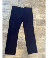 Betabrand Pull On Denim Jeans size XL Extra Large Stretch Navy Blue Pant... - $723.23 MXN