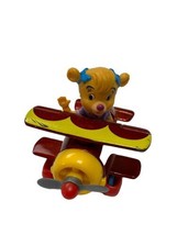 DISNEY McDonalds Vintage 1990&#39;s Tailspin Bear Character Die Cast Toy Plane RARE - £11.82 GBP