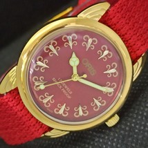 Vintage Oris Winding Swiss Refurbished Mens Wrist Red Watch 558c-a297266-6 - £15.64 GBP