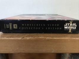 Star Wars The Phantom Menace Widescreen Video Collectors Edition Box VHS Booklet - £23.97 GBP