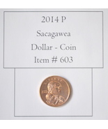 2014 P Sacagawea Dollar Coin, # 603, dollar coins, vintage coins, rare c... - £10.56 GBP