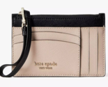 Kate Spade Spencer Colorblock Leather card Case holder wristlet Key Fob ... - $75.24