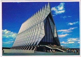 Postcard US Air Force Academy Cadet Chapel Colorado Springs Colorado - £3.81 GBP