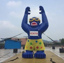 20ft (6M) Inflatable Advertising Giant Inflatable Gorilla for Promotion; Free Lo - £1,501.28 GBP+