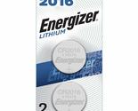 Energizer 2016 Batteries, 3 Volt Battery Lithium Coin, 2 Count - £5.22 GBP
