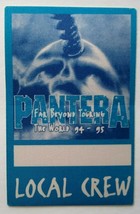 Pantera Backstage Music Pass Original Far Beyond Driven Heavy Metal Skull Blue - £19.36 GBP