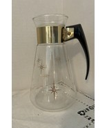 Vintage Corning Ware Atomic Star Burst 6 Cup Carafe - $227.22 MXN