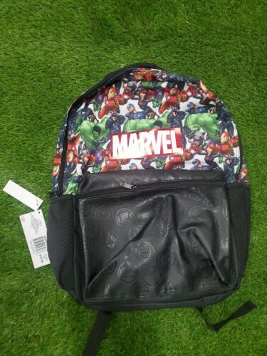 Marvel Avengers Logo All Over Print Kids' Backpack. New  - $11.00