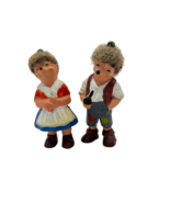 Vintage German Hedgehog Dolls, Miniature Mecki and Micki - $25.64