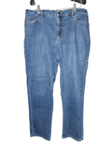 Gloria Vanderbilt Amanda Stretch Blue Denim Jeans  - Size 16 Short - £19.65 GBP