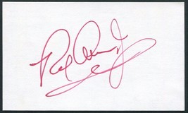 Rex Allen Jr Signed 3X5 Index Card Country Music Singer Goodbye Lonely Street - £14.12 GBP