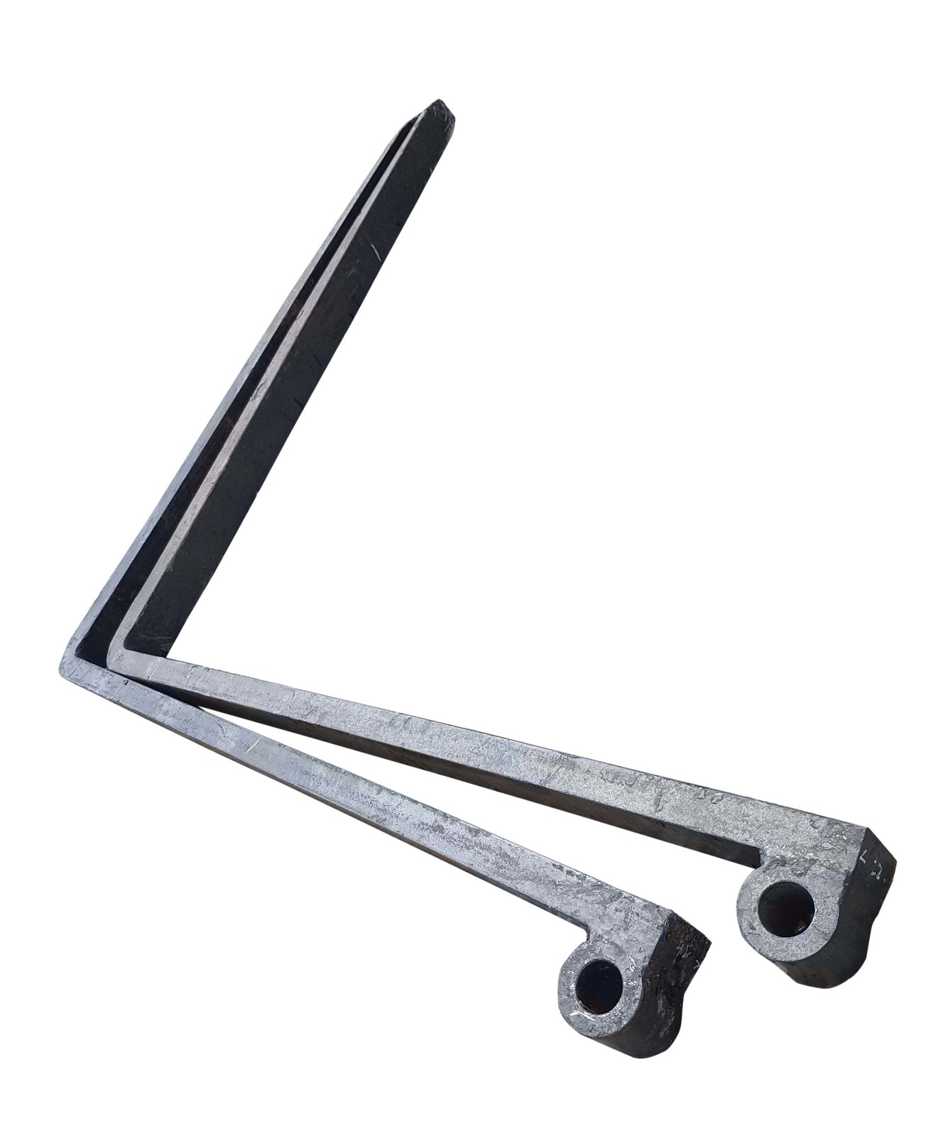 BUCKET FORKS PIN TYPE HOOK FORKPALLET FORKS TRACTOR CASE DEERE TELHANDLER 111  Item image 4