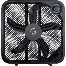 Genesis 20&quot; Box Fan, 3 Settings, Max Cooling Technology, Carry Handle, B... - $55.99