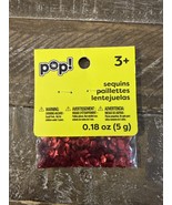Pop! Sequins .18oz Red - $926.91 MXN