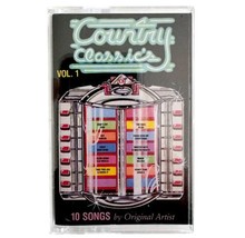 Country Classics Volume 1 1989 Cassette Tape Vintage Greatest Hits CBX6 - £11.78 GBP