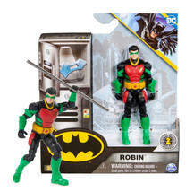 Spin Master Classic Robin 4&quot; Action Figure with 2 Surprise Accessories MOC - $19.88