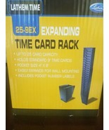 Lathem Time 25-9EX Expanding time Card Rack 25 Pockets w Numbers For 9&quot; ... - $29.47