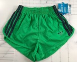 Vintage adidas Atletismo Shorts Hombre S 28-30 Verde Tres Azul Rayas Com... - $92.86