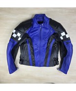 Joe Rocket Sports Gear Leather Motorcycle Jacket Padded Women&#39;s Size Medium - €163,25 EUR