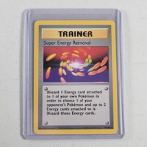 Pokemon Super Energy Removal 79/102 Shadowless Lightly Played Rare Base Set 1999 - £9.55 GBP