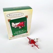 2005 GEE BEE R-1 Super Sportster #5 Sky&#39;s the Limit, Hallmark Miniature Ornament - £19.57 GBP