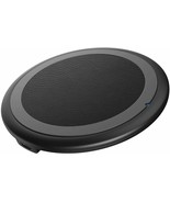 Wireless Charger, 10W Max Qi-Certified Fast Wireless Charging Pad Compat... - £11.04 GBP