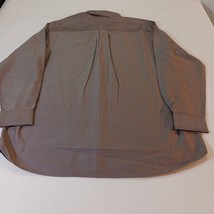 Daniel Cremieux Collared Shirt Men's Large Gray Long-Sleeve Fine Egyptian Cotton image 2