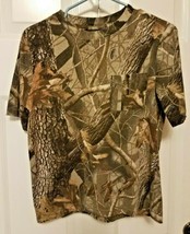 Winchester  Realtree Camo T Shirt with Pocket Youth Size XL-16-18 - £8.01 GBP