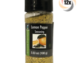 12x Shakers Encore Lemon Pepper Seasoning | 3.53oz | Fast Shipping! - $32.16