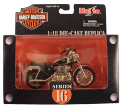 Maisto 1:18 Harley Davidson Series 16 1997 XLH Sportster 1200 Motorcycle - €13,11 EUR