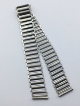 Vintage bamboo bonklip stainless steel 1950&#39;s watch strap,18mm (VT-12). - £55.40 GBP